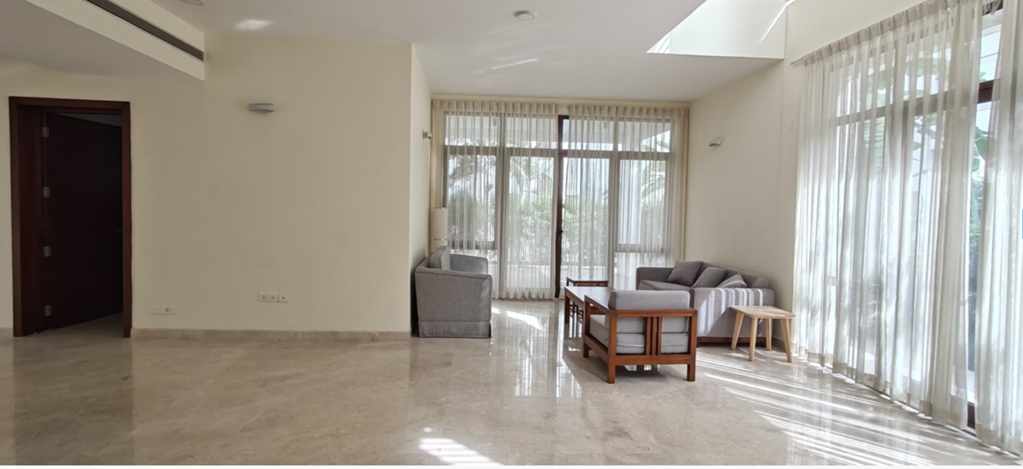 ELEGANT 3 BHK SEMI-FURNISHED CHESTNUT VILLA FOR RENT IN PRESTIGE OZONE WHITEFIELD